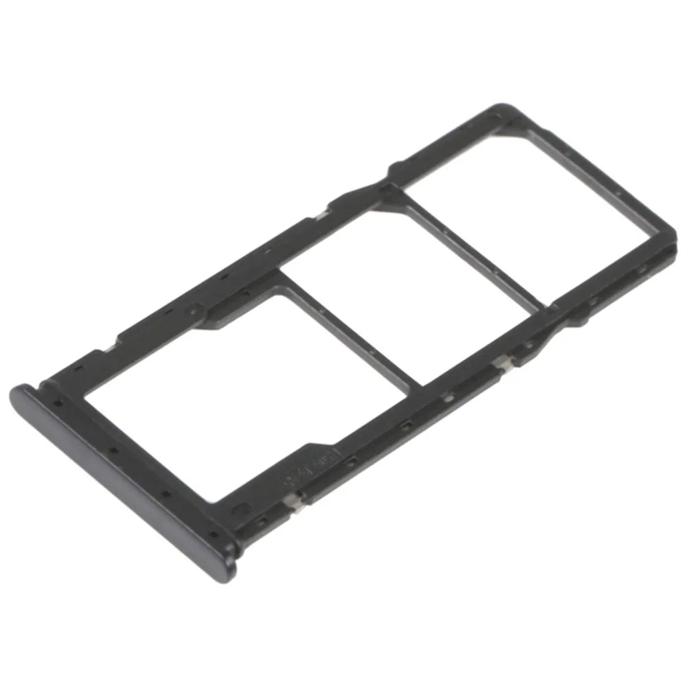 For Xiaomi Redmi 10A 220233L2C Dual SIM Card + TF Card Tray Holder Replacement (without Logo) - Black - 2