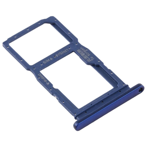 For Huawei Y9s Dual SIM Card Tray Holder Replacement (without Logo) - Blue - 1