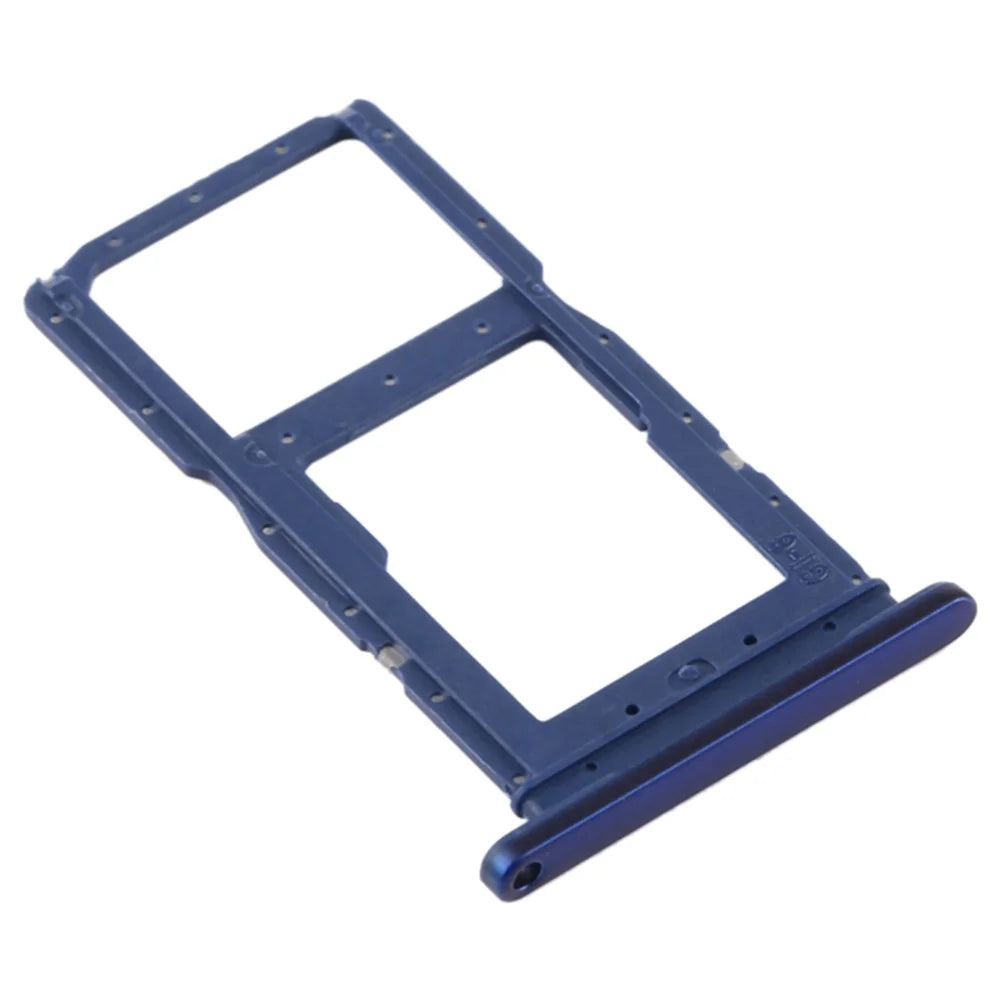 For Huawei Y9s Dual SIM Card Tray Holder Replacement (without Logo) - Blue - 2