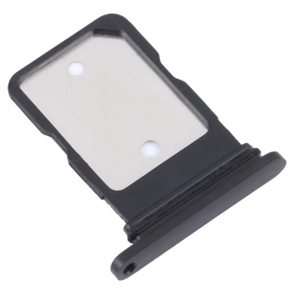 For Google Pixel 4a 4G / 4a 5G OEM SIM Card Tray Holder Replacement (Without Logo) - Black - 1