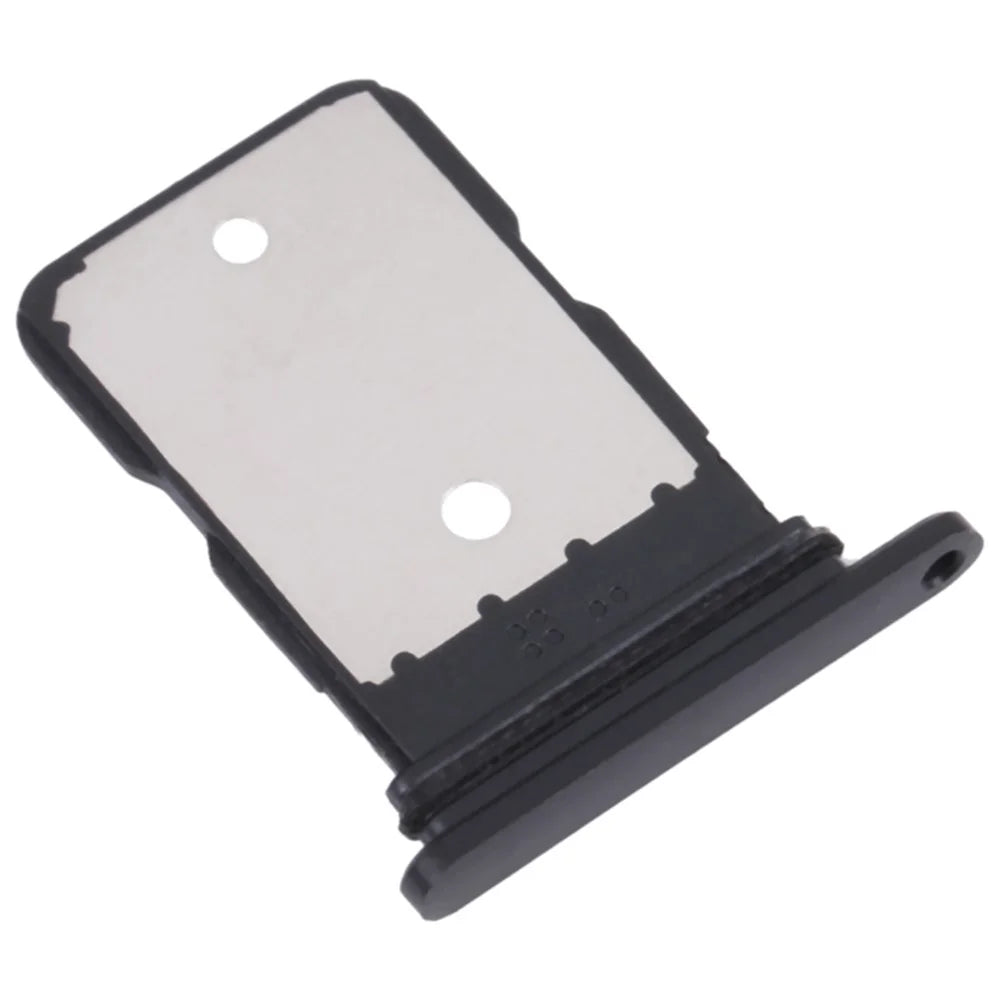 For Google Pixel 4a 4G / 4a 5G OEM SIM Card Tray Holder Replacement (Without Logo) - Black - 2