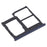 For Samsung Galaxy A2 Core A260 OEM Dual SIM Card + SD Card Tray Holder Replacement Part (without Logo) - Black - 2