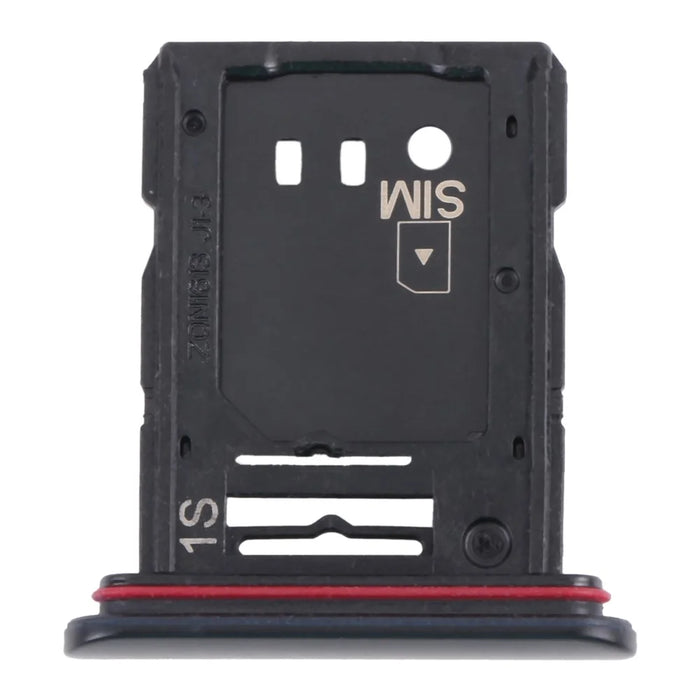 For Sony Xperia 10 III 5G OEM SIM Card Tray Holder Replacement (without Logo) - Black - 3