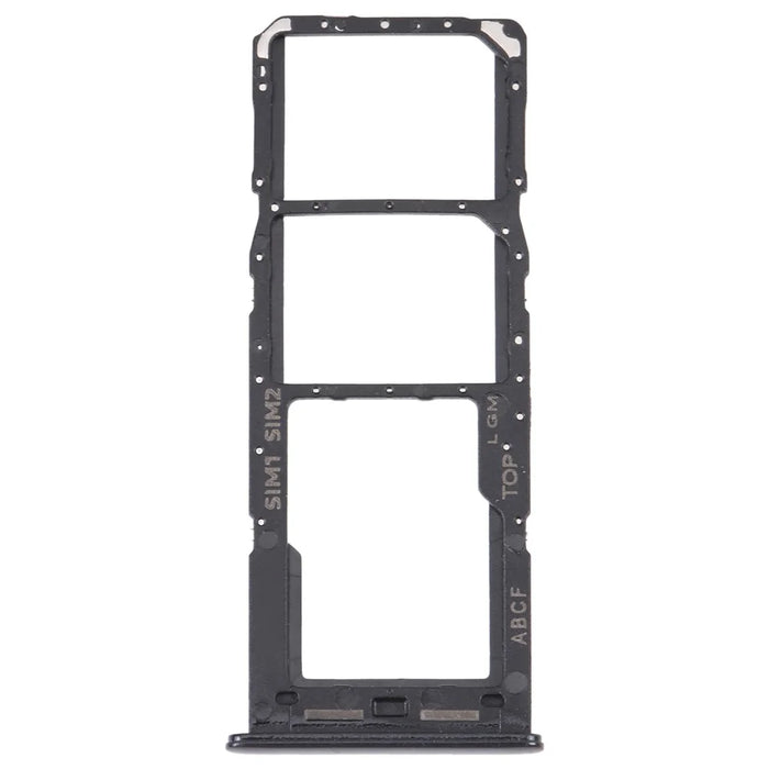 For Samsung Galaxy A23 5G (Global Version) A236B OEM Dual SIM Card + SD Card Tray Holder Replacement Part (without Logo) - Black - 2