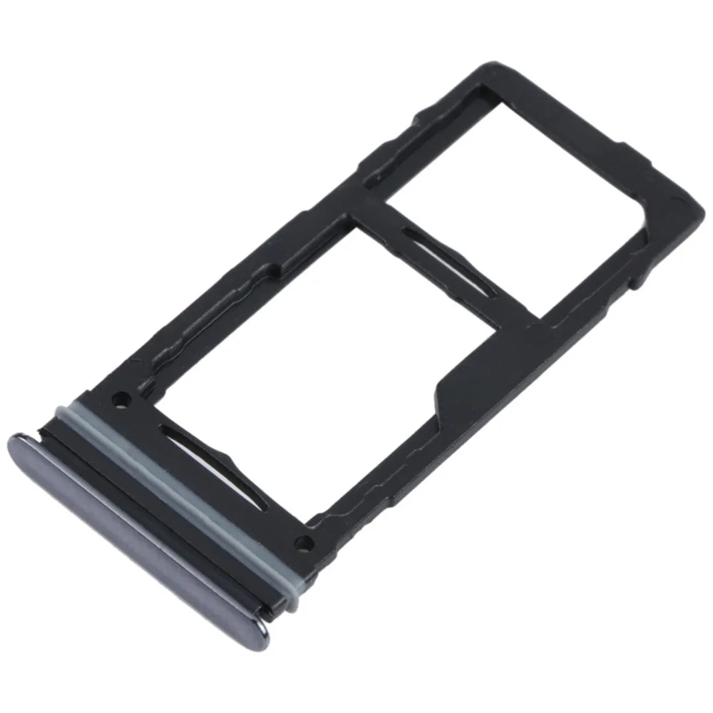 For Samsung Galaxy A52s 5G A528 OEM Dual SIM Card + SD Card Tray Holder Replacement Part (without Logo) - Black - 1