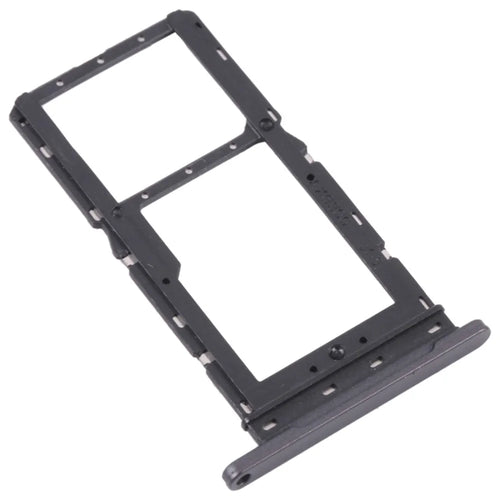 For Samsung Galaxy Tab A8 10.5 (2021) LTE X205 OEM SIM Card + TF Card Tray Holder Replacement (without Logo) - Black - 1