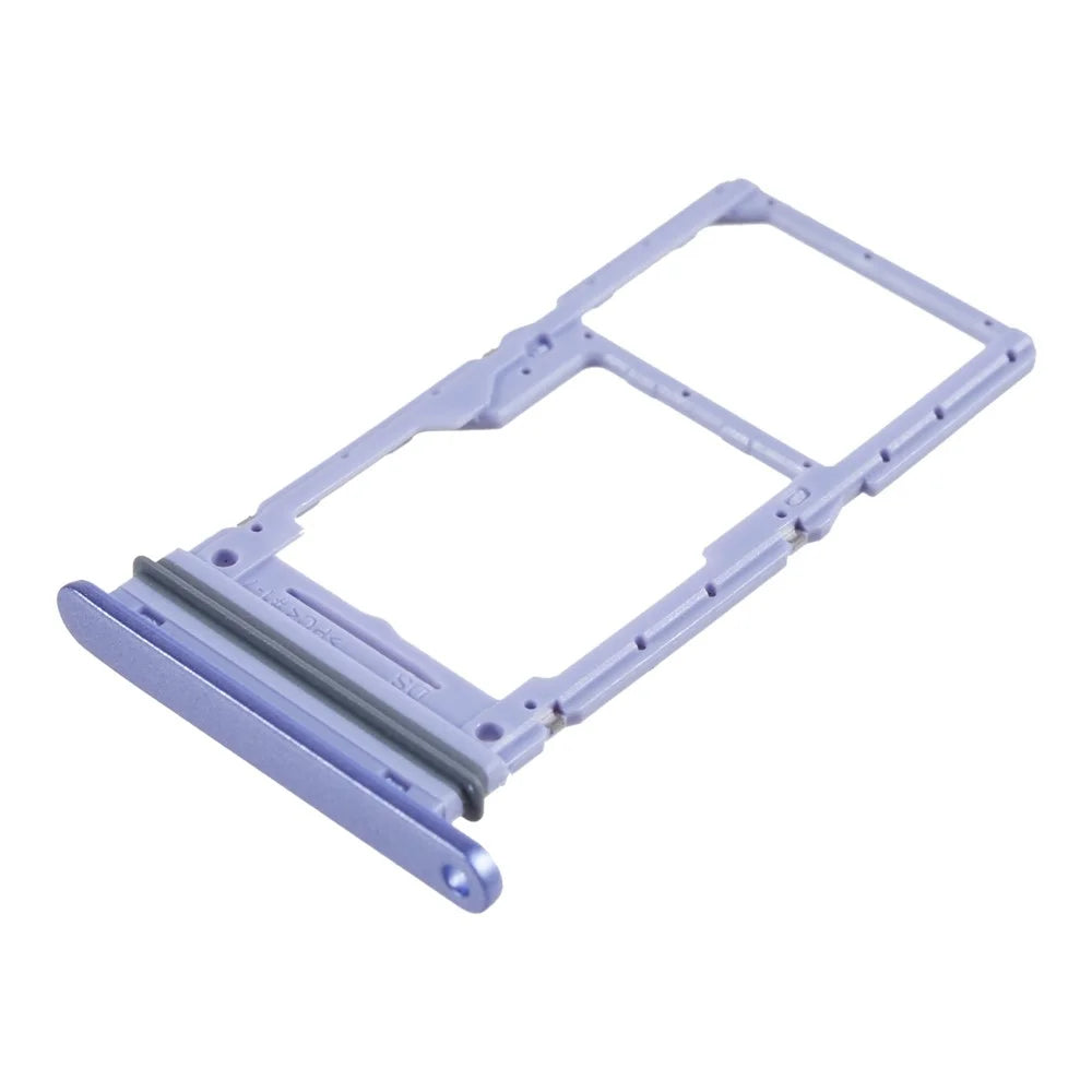 For Samsung Galaxy A34 5G A346 OEM Dual SIM Card + SD Card Tray Holder Replacement Part (without Logo) - Purple - 1