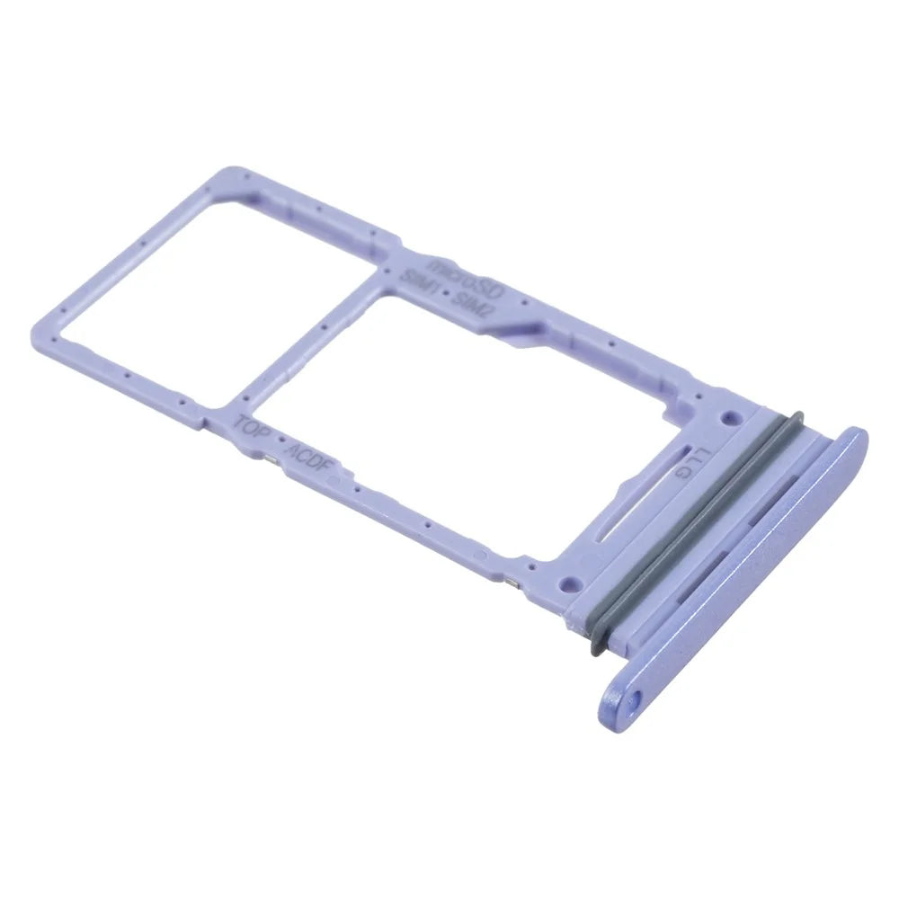 For Samsung Galaxy A34 5G A346 OEM Dual SIM Card + SD Card Tray Holder Replacement Part (without Logo) - Purple - 2
