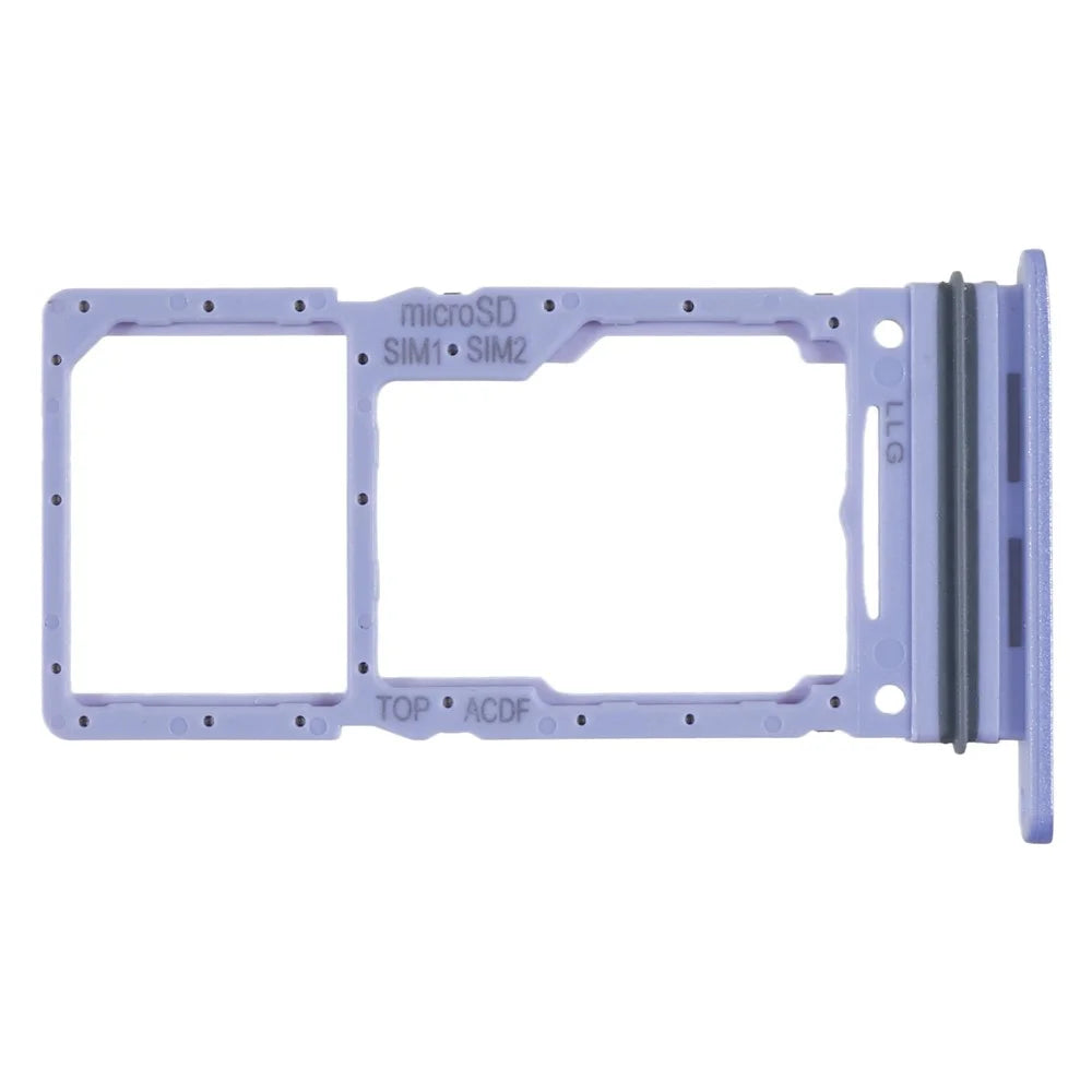 For Samsung Galaxy A34 5G A346 OEM Dual SIM Card + SD Card Tray Holder Replacement Part (without Logo) - Purple - 4