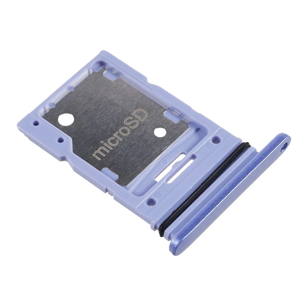 For Samsung Galaxy A54 5G A546 OEM SIM Card + SD Card Tray Holder Replacement Part (without Logo) - Purple - 2