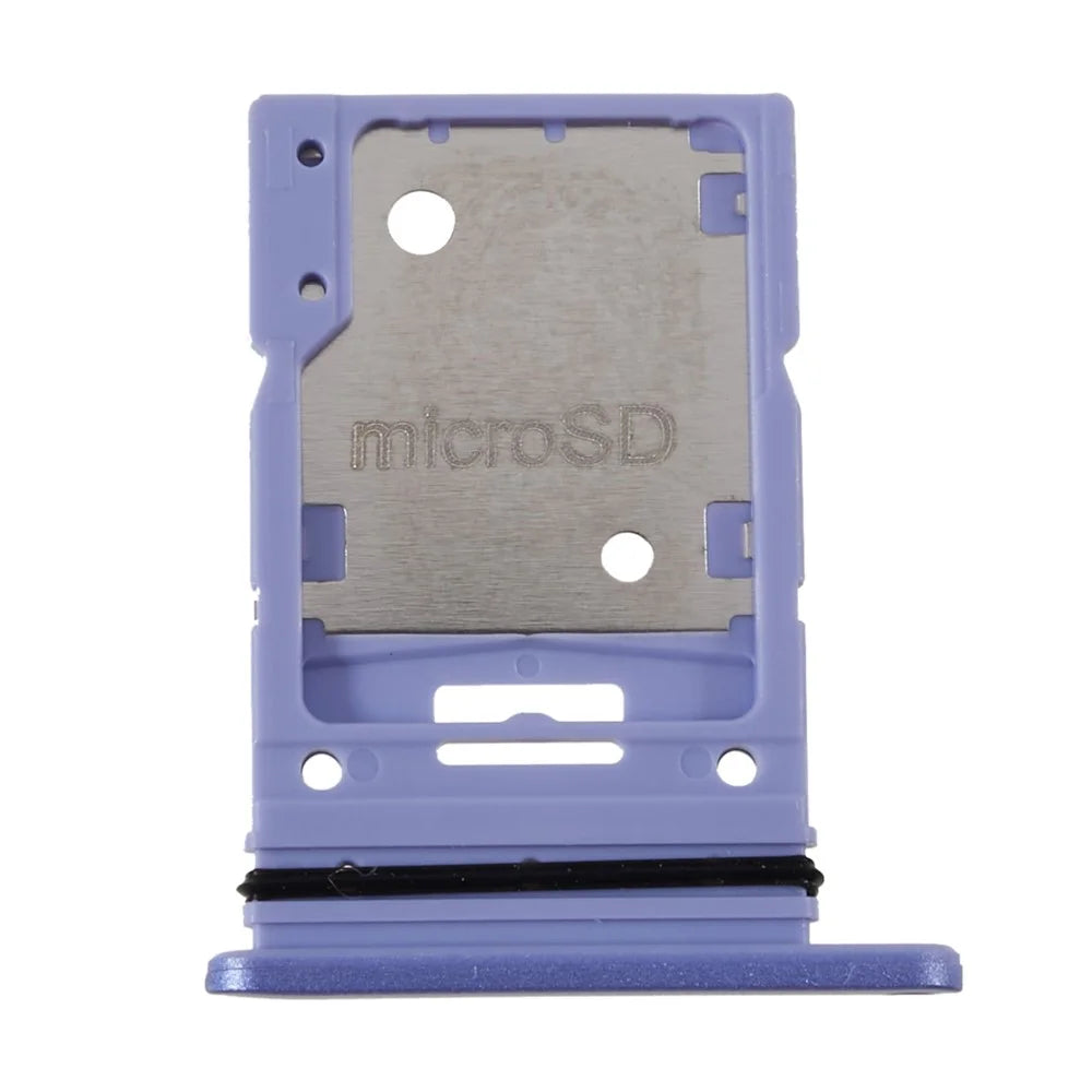 For Samsung Galaxy A54 5G A546 OEM SIM Card + SD Card Tray Holder Replacement Part (without Logo) - Purple - 4
