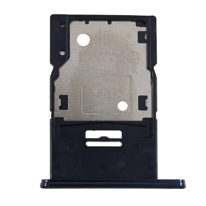For Samsung Galaxy A54 5G A546 OEM Dual SIM Card + SD Card Tray Holder Replacement Part (without Logo) - Blue - 4
