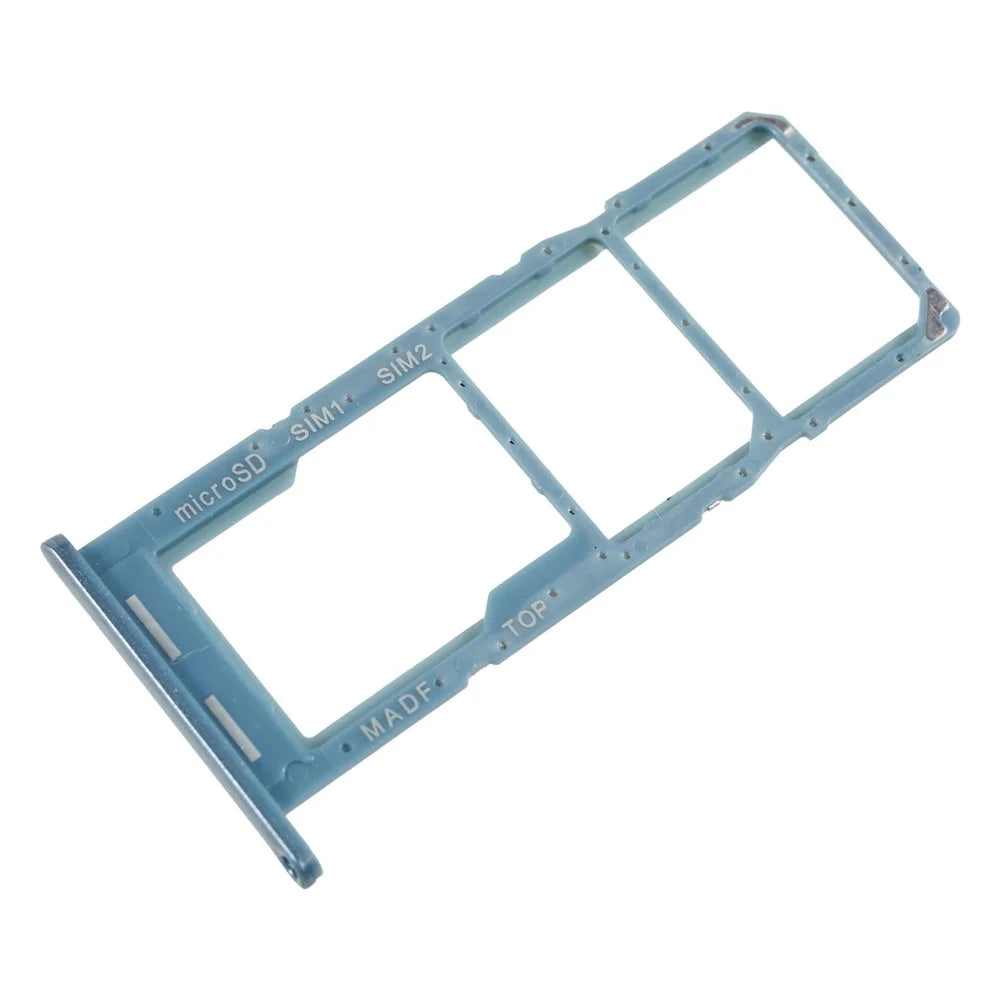 For Samsung Galaxy M14 5G M146B OEM SIM+SD Card Tray Holder Replacement Part (without Logo) - Light Blue - 1