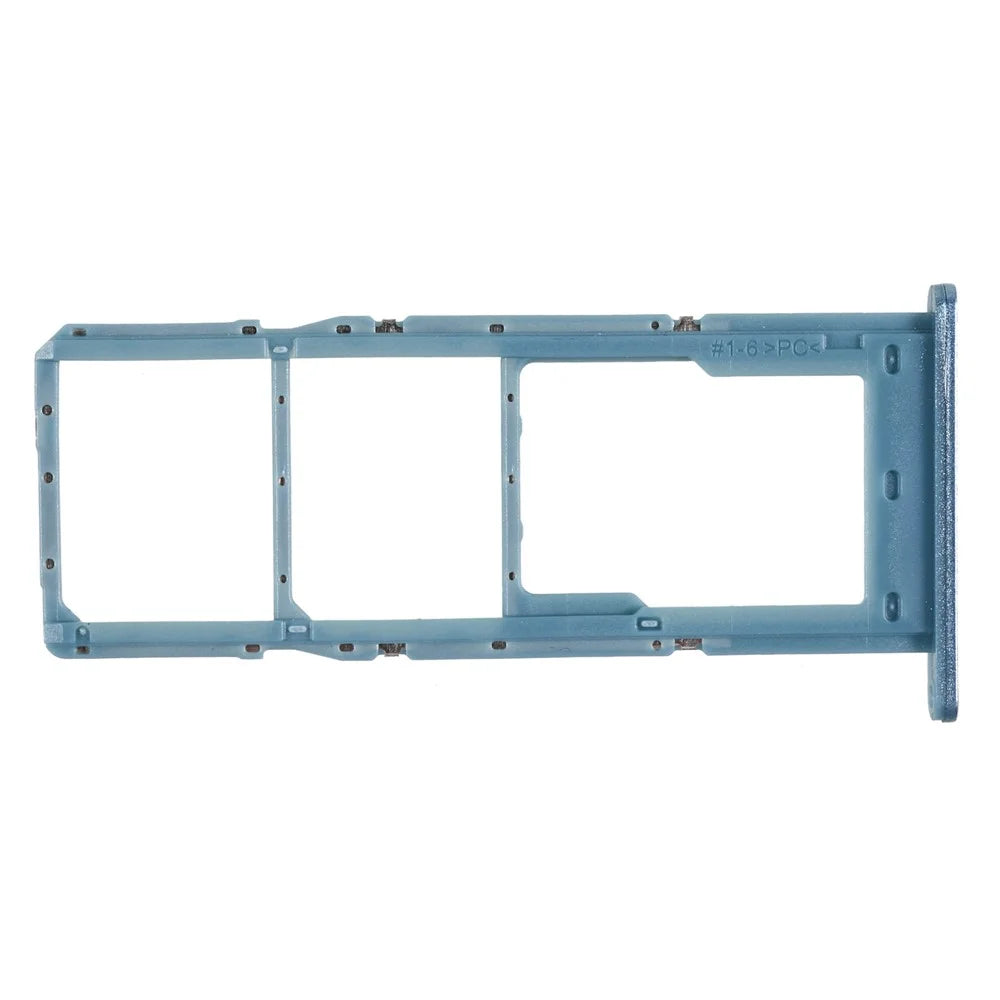 For Samsung Galaxy M14 5G M146B OEM SIM+SD Card Tray Holder Replacement Part (without Logo) - Light Blue - 4