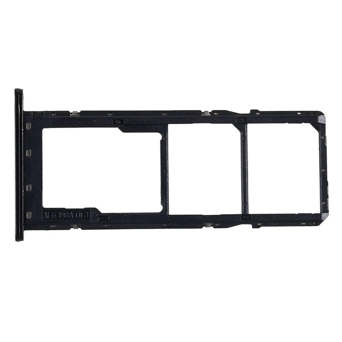For Samsung Galaxy M04 4G M045 OEM SIM+SD Card Tray Holder Replacement Part (without Logo) - Black - 3