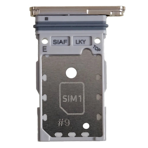 For Samsung Galaxy S23 S911 / S23+ S916 OEM Dual SIM Card Tray Holder Replacement Part (without Logo) - Gold - 1