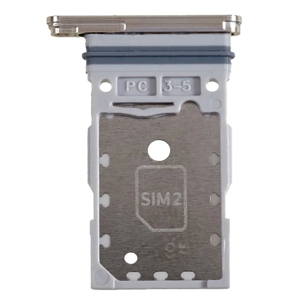 For Samsung Galaxy S23 S911 / S23+ S916 OEM Dual SIM Card Tray Holder Replacement Part (without Logo) - Gold - 2