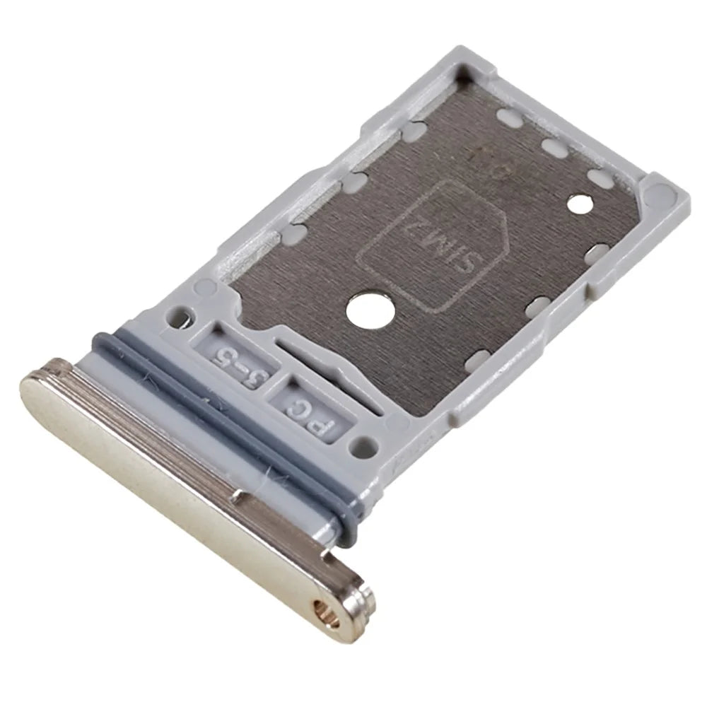 For Samsung Galaxy S23 S911 / S23+ S916 OEM Dual SIM Card Tray Holder Replacement Part (without Logo) - Gold - 5