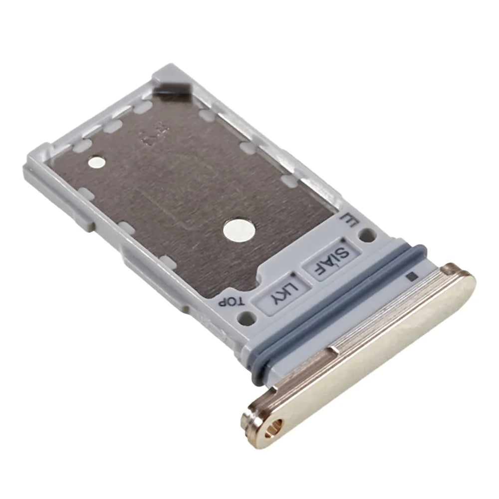 For Samsung Galaxy S23 S911 / S23+ S916 OEM Dual SIM Card Tray Holder Replacement Part (without Logo) - Gold - 6