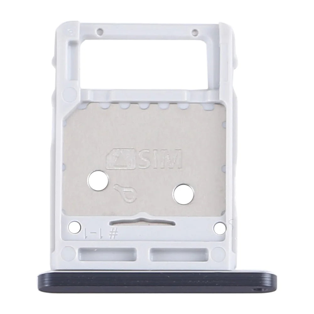 For Samsung Galaxy Tab S7 T870 T875 T876 OEM SIM Card + SD Card Tray Holder Replacement Part (without Logo) - Black - 2