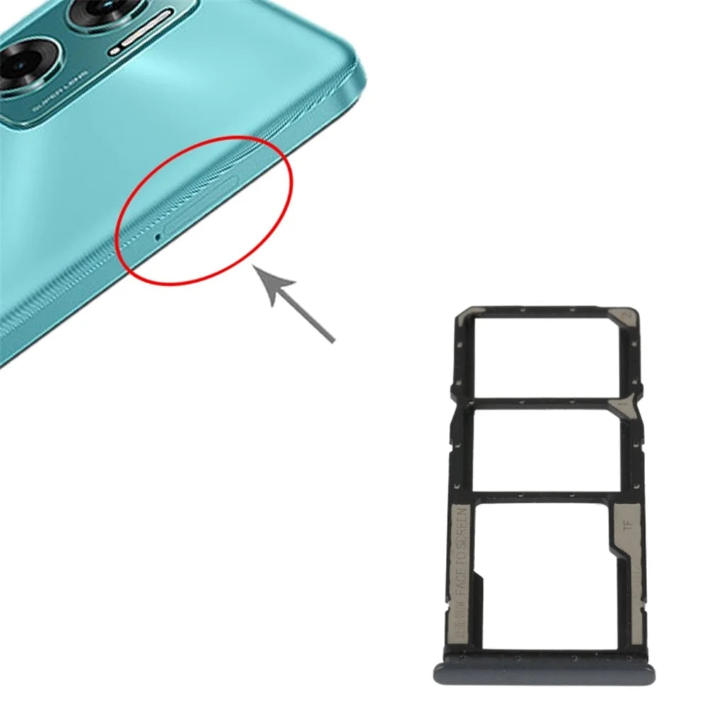 For Xiaomi Redmi 10 5G Dual SIM Card + TF Card Tray Holder Replacement (without Logo) - 3