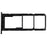 For Samsung Galaxy A04e 4G A042 OEM SIM+SD Card Tray Holder Replacement Part (without Logo) - Black - 1