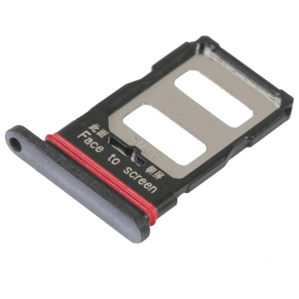 For Xiaomi Poco F4 5G Dual SIM Card Tray Holder Replacement (without Logo) - Black - 1