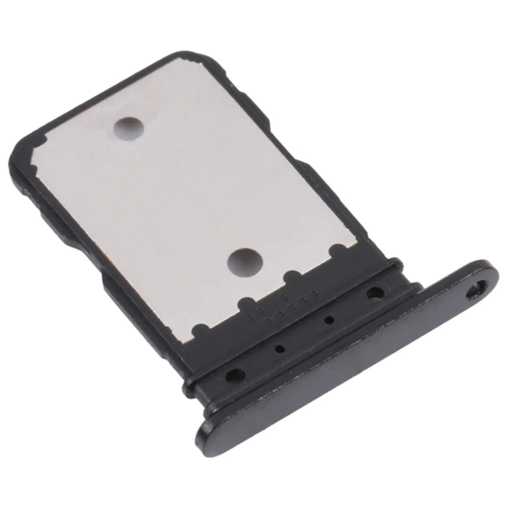For Google Pixel 6a OEM SIM Card Tray Holder Replacement (without Logo) - Black - 2