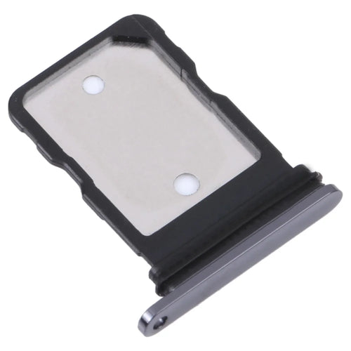 For Google Pixel 7 Pro 5G OEM SIM Card Tray Holder Replacement (without Logo) - Black - 1