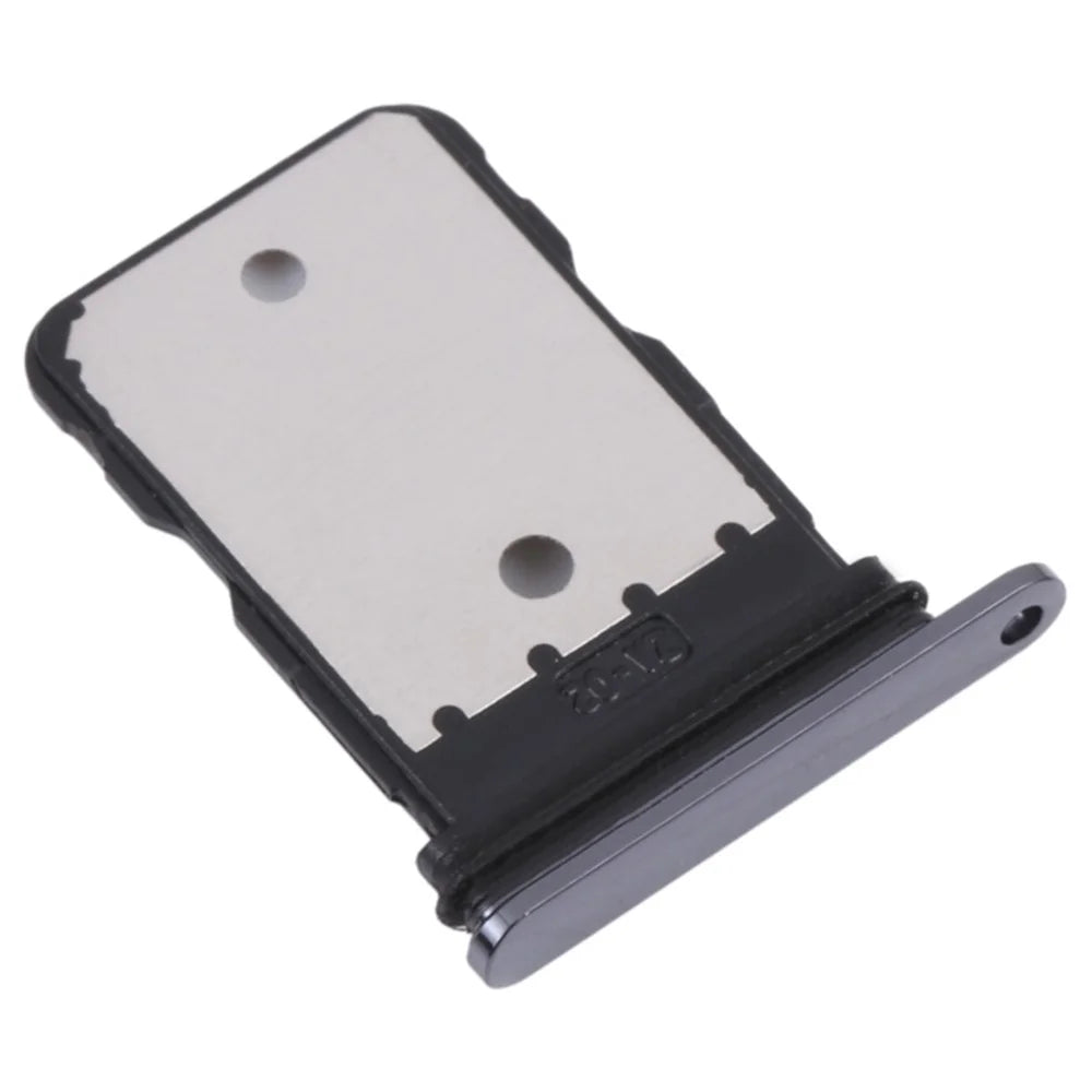 For Google Pixel 7 Pro 5G OEM SIM Card Tray Holder Replacement (without Logo) - Black - 2