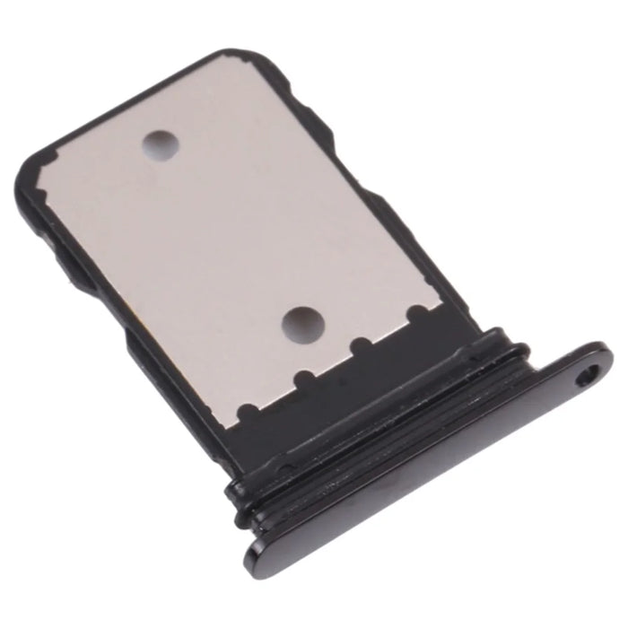 For Google Pixel 6 Pro 5G OEM SIM Card Tray Holder Replacement (without Logo) - Black - 2