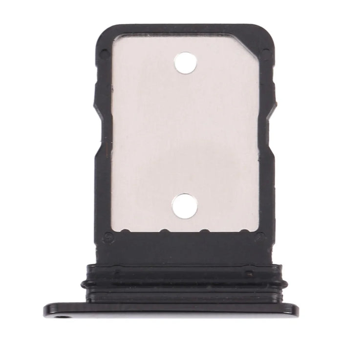 For Google Pixel 6 Pro 5G OEM SIM Card Tray Holder Replacement (without Logo) - Black - 3