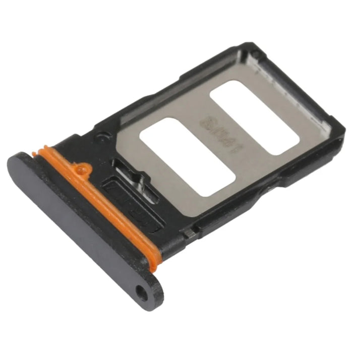 For Xiaomi Redmi K40S 5G Dual SIM Card Tray Holder Replacement (without Logo) - Black - 1