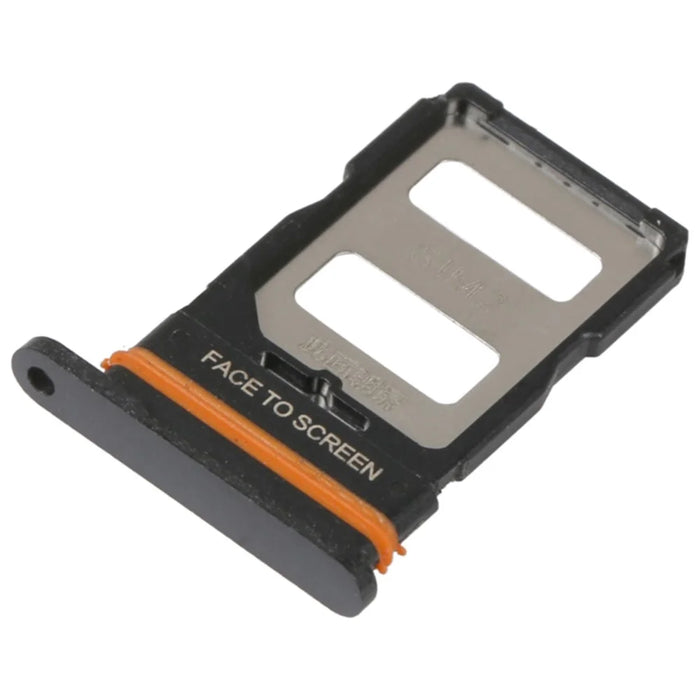 For Xiaomi Redmi K40S 5G Dual SIM Card Tray Holder Replacement (without Logo) - Black - 2