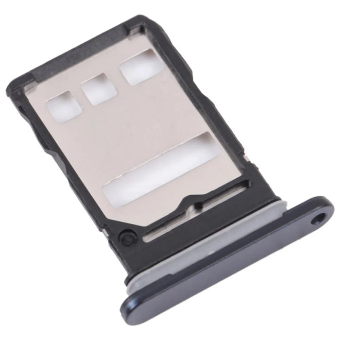 For Honor 70 5G Dual SIM Card Tray Holder Replacement (without Logo) - Black - 2