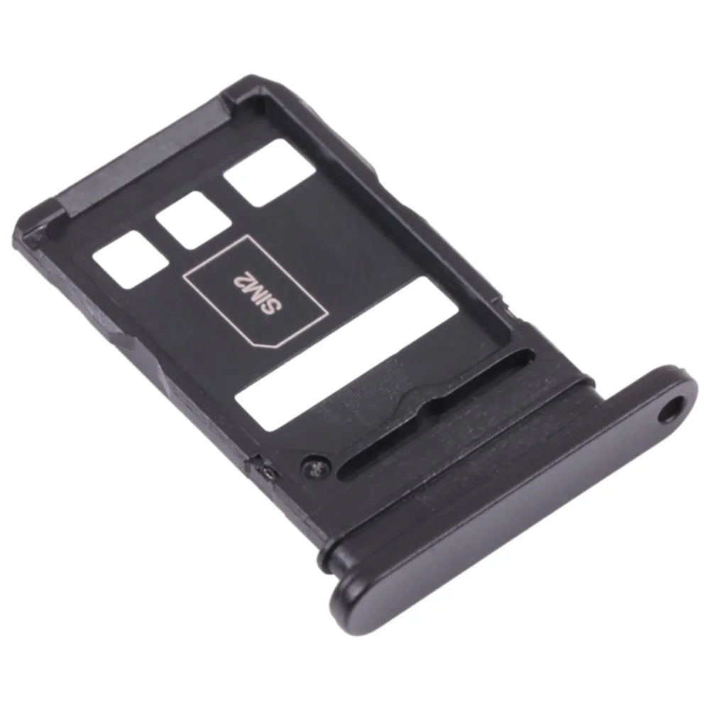 For Honor 50 Pro Dual SIM Card Tray Holder Phone Replacement Part (without Logo) - Black - 2