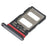 For Xiaomi Redmi K50 / K50 Pro Dual SIM Card Tray Holder Replacement Part (without Logo) - Black - 1