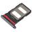 For Xiaomi Redmi K50 / K50 Pro Dual SIM Card Tray Holder Replacement Part (without Logo) - Black - 2