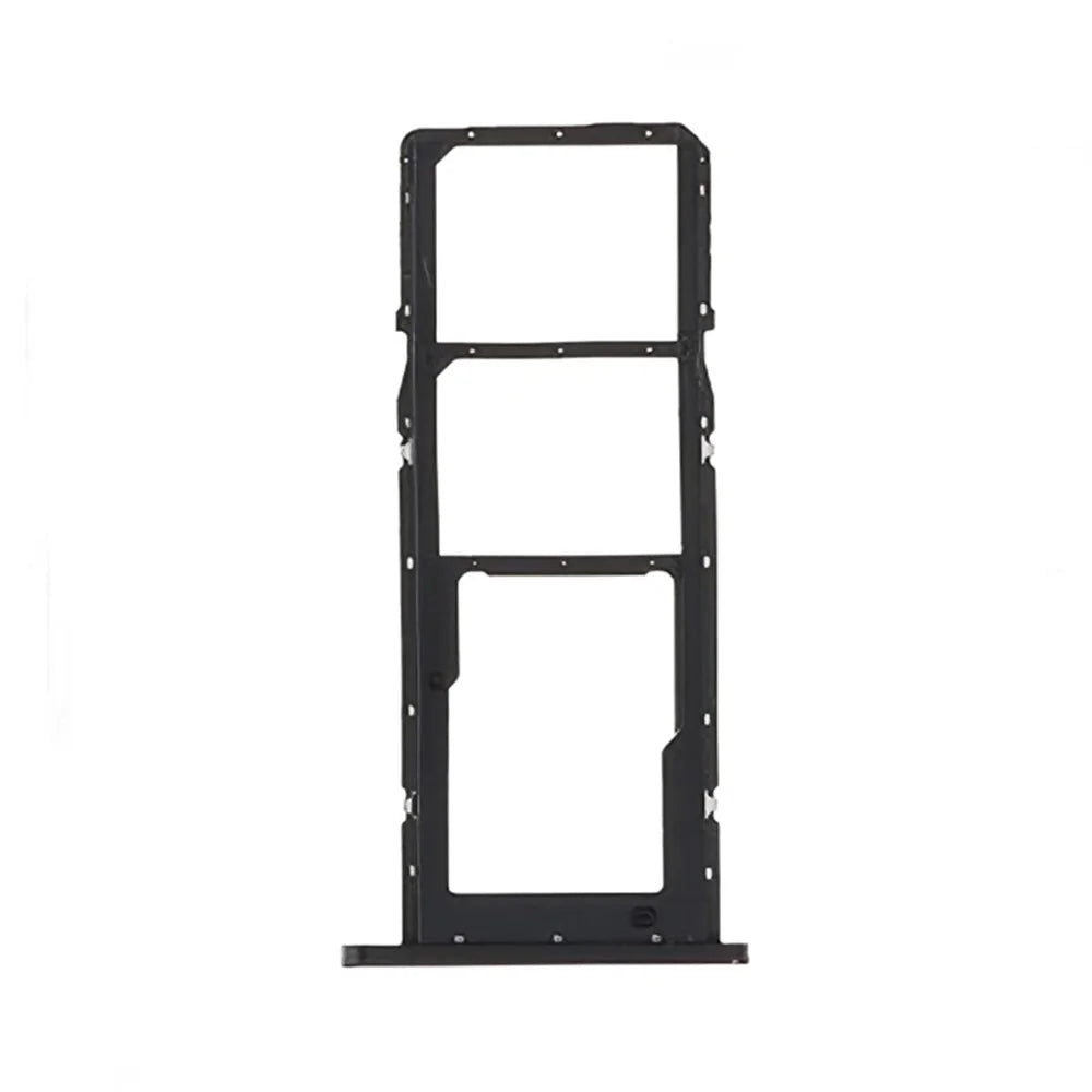 For Samsung Galaxy A03 (164.2mm) A035 OEM SIM+SD Card Tray Holder Replacement Part (without Logo) - Black - 3