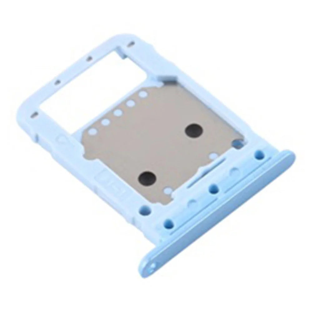 For Samsung Galaxy Tab S6 Lite (2020) P615 (LTE) / Tab S6 Lite (2022) P619 (LTE) OEM SIM + SD Card Tray Holder Replace Part (without Logo) - Blue - 2