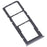 For Xiaomi Redmi Note 12 4G Dual SIM Card + TF Card Tray Holder Replacement Part (without Logo) - Black - 2