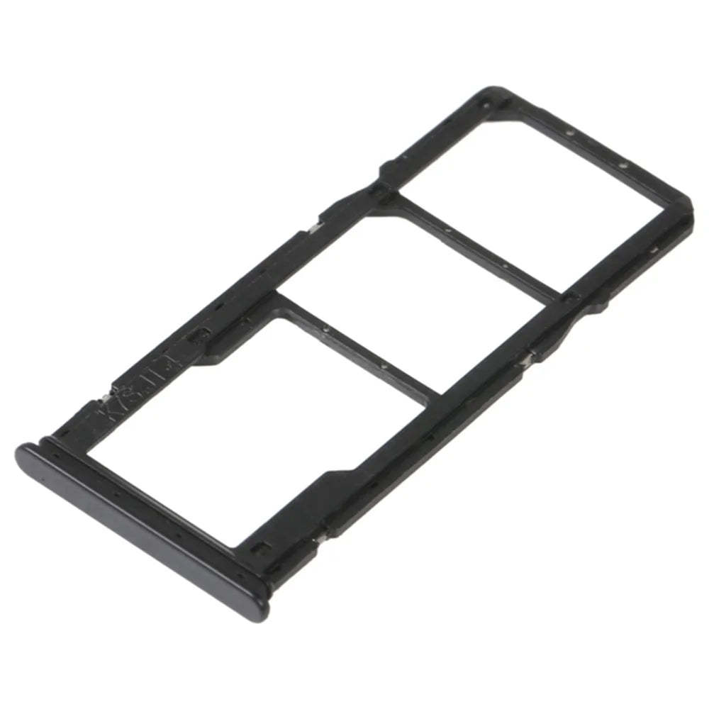 For Xiaomi Redmi Note 11S 5G Dual SIM Card + TF Card Tray Holder Replacement Part (without Logo) - Black - 2