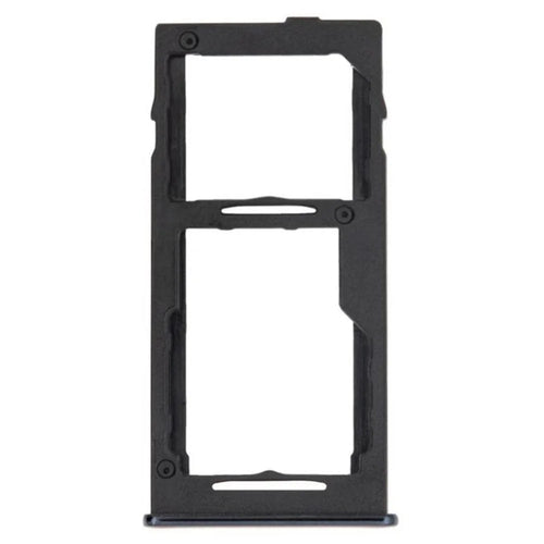 For Samsung Galaxy A42 5G A426 OEM Dual SIM Card / Single SIM Card +TF Card Tray Holder Part (without Logo) - Black - 1