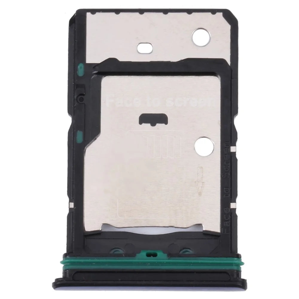 For OnePlus Nord CE 2 5G IV2201 OEM SIM Card Tray Holder Replacement (without Logo) - Blue - 3