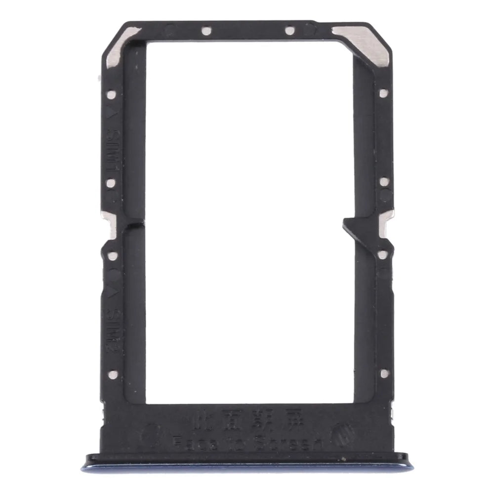 For OnePlus Nord CE 5G EB2101, EB2103 OEM SIM Card Tray Holder Replacement (without Logo) - Blue - 3