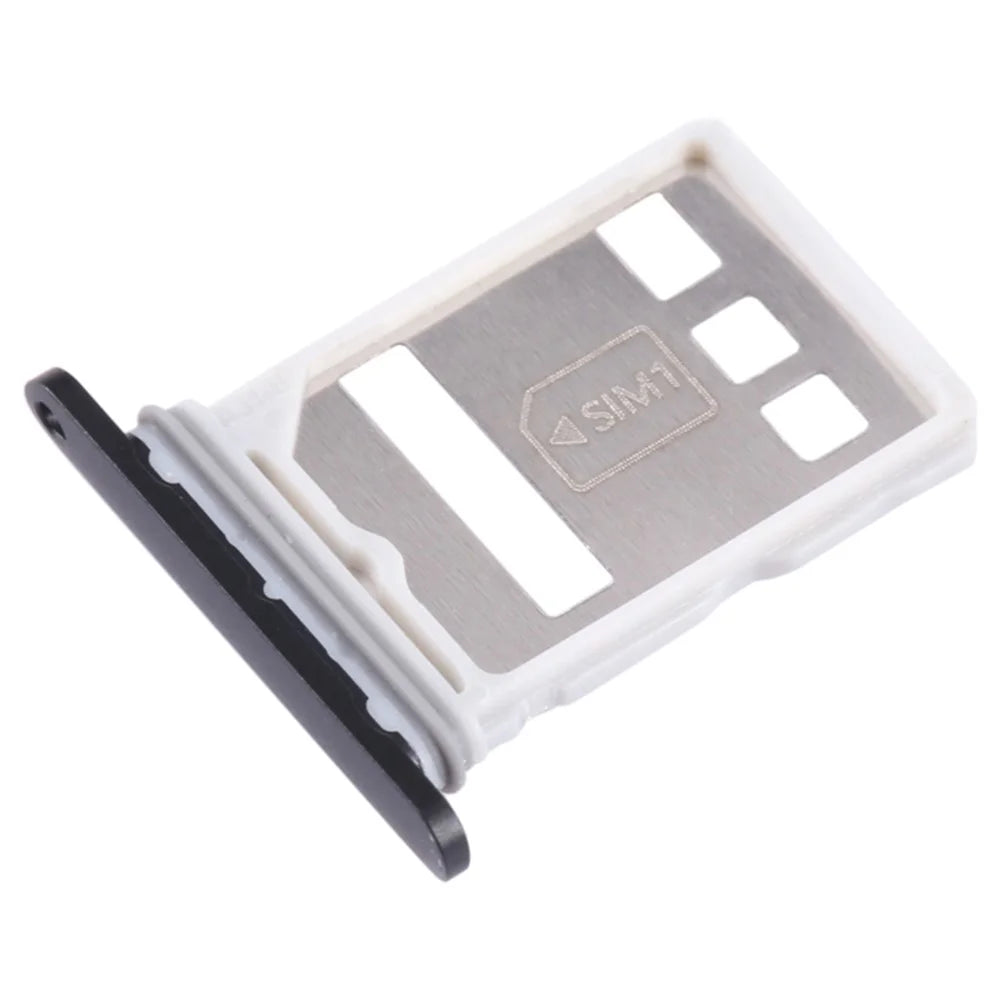 For Huawei Mate 60 Pro SIM Card Tray Holder Replacement Part (without Logo) - Black - 1