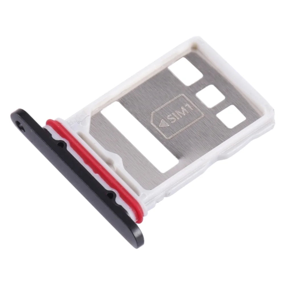 For Huawei Mate 60 SIM Card Tray Holder Replacement Part (without Logo) - Black - 1