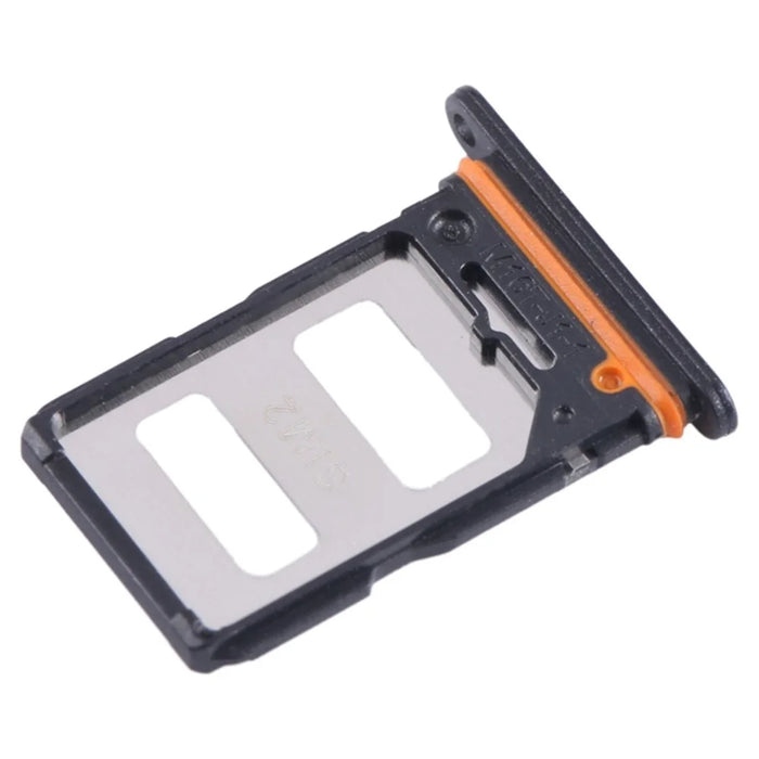 For Xiaomi Poco F5 5G Dual SIM Card Tray Holder Replacement Part (without Logo) - Black - 2