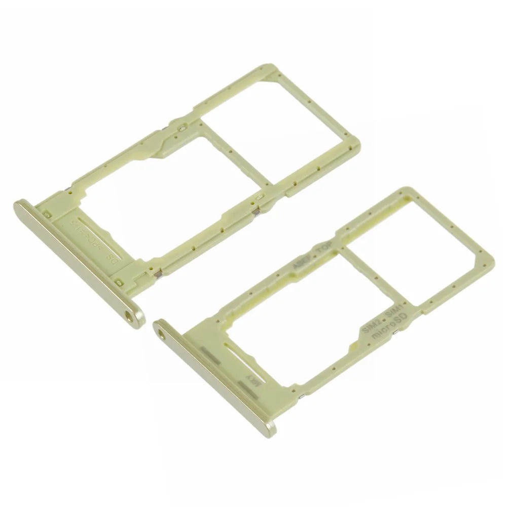 For Samsung Galaxy A25 5G (Global) (161.0 x 76.5 x 8.3mm) A256 OEM Dual SIM Card Tray Holder Replacement Part (without Logo) - Yellow - 1