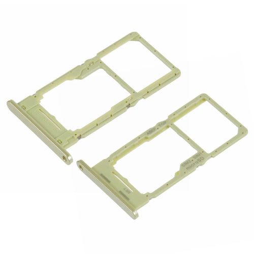 For Samsung Galaxy A25 5G (Global) (161.0 x 76.5 x 8.3mm) A256 OEM Dual SIM Card Tray Holder Replacement Part (without Logo) - Yellow - 1